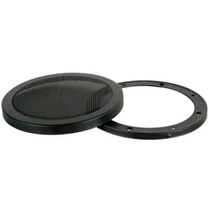 4" - 5.5" Metal Mesh Speaker Grill, Black Steel, SG-M4 (EACH) - Picture 1 of 1