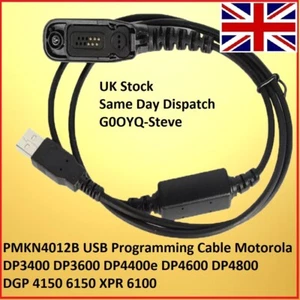 Kabel do programowania USB Motorola DP 3400 DP3600 DP4400 DP4600 DGP 4150 XPR 6100 - Zdjęcie 1 z 4