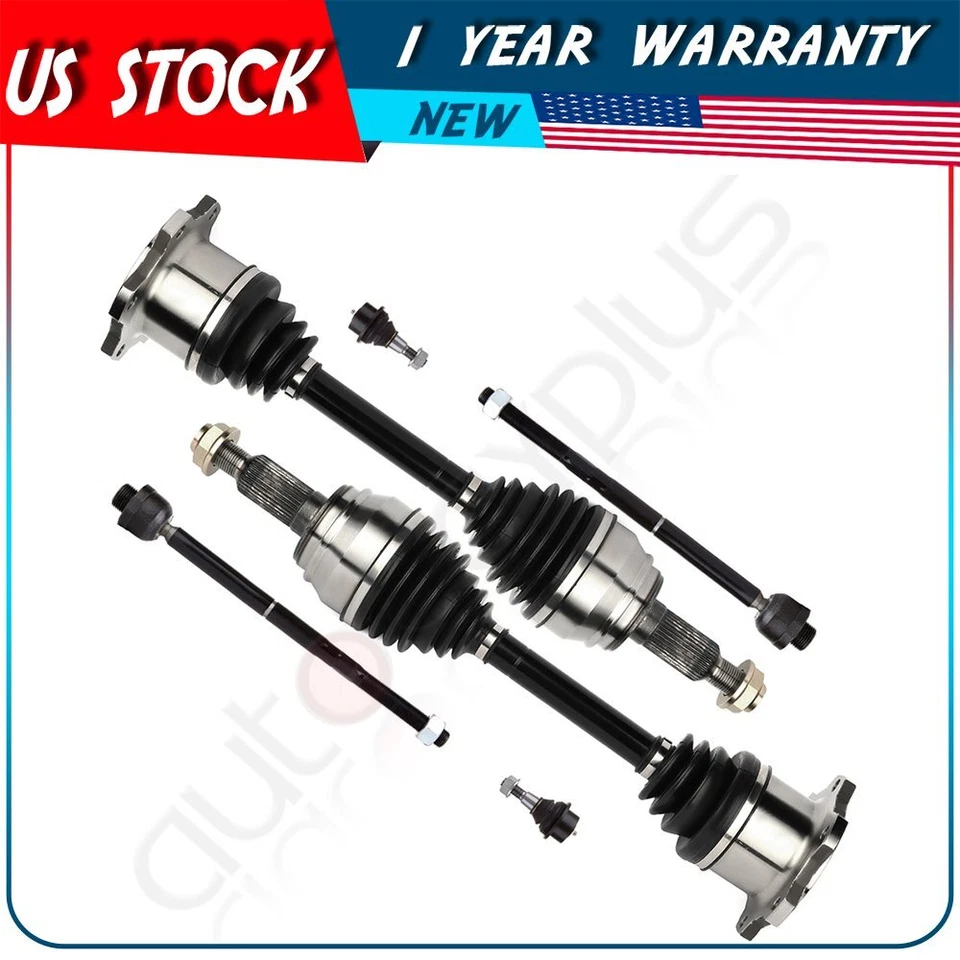 Ajuste para GMC Yukon XL 1500 2000-2006 brazo de control y rótula eje CV Foto 1 de 4