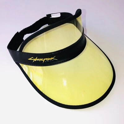 GAMESCOM Loot Merch Cyberpunk 2077 Cap Sonnenvisier Hut Mütze Kappe Kostüm Hat - Bild 1 von 3
