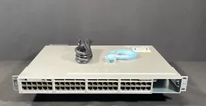 Cisco WS-C3850-48U-L 48 Port UPOE Switch - Same Day Shipping - Picture 1 of 5