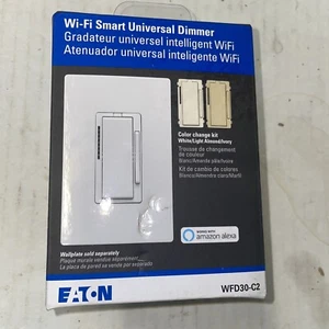 Eaton Wi-Fi Smart Single-Pole/3-Way Smart Master Dimmer Alexa. L 065 - Picture 1 of 7