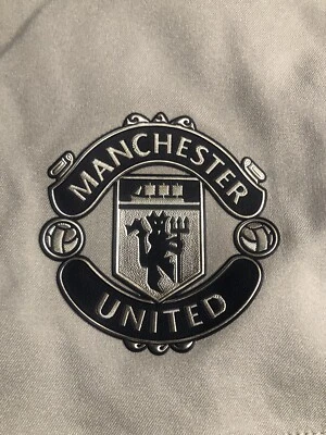 Manchester United Authentic Adidas Away Gray Soccer Football Shorts 24/25 Medium - Image 1 of 4