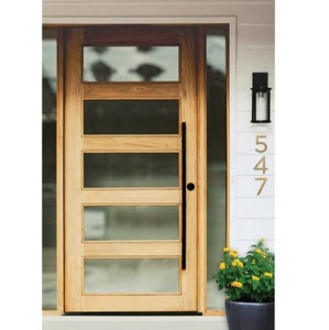 Sure-Loc Hardware PL-2RD48 FBL 48" Round Long Door Pull, Double-Sided Flat Black - Picture 1 of 5