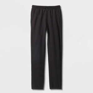 Boys Fleece Joggers - All in Motion Black Size XS 4/5 - Picture 1 of 1