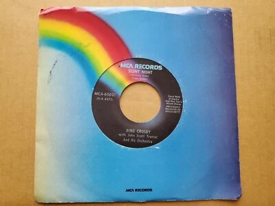BING CROSBY Silent Night / Adeste Fideles Oh Come All Ye Faithful NM- CHRISTMAS - Image 1 of 2