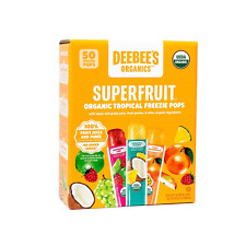 Organics Tropical Superfruit Freezie Pops, No Added Sugars, No Artificial Flavor