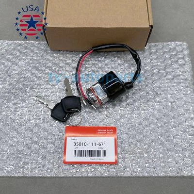 New Ignition Key Switch For Honda CT90 CL70 CL90 CB125 CL100 CL100S CL125 XL100 - Image 1 of 4