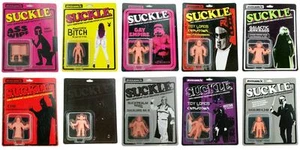 KOMPLETTES SET MIT 50 SUCKLE SERIE 1 KARTENAUSGABEN VINYL MINIFIGUREN SUCKLORD - Bild 1 von 1