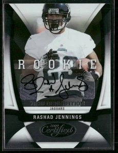 2009 Donruss Certified #188 Rashad Jennings 366/499 Auto New Generation Rookie - Picture 1 of 2