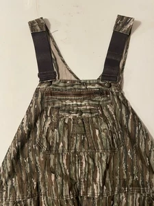 Liberty Realtree Bark Camo Hunting Outdoor Overalls Mens 46x30 Bib Non-Insulated - Picture 1 of 8
