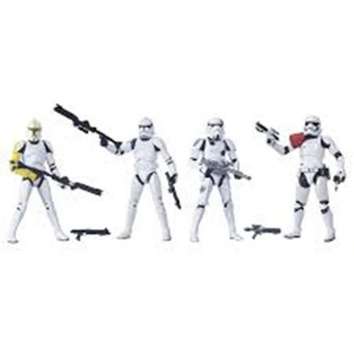 HASBRO STAR WARS THE BLACK SERIES CLONE TROOPER & STORMTROOPER 4 PACK B4053  NEW - Image 1 of 4