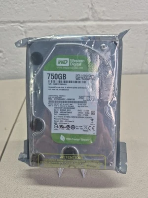 WD GREEN 750GB 5.4k 64MB SATA III 3.5'' WD7500AARX - Image 1 of 4
