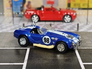 1/64 Hot Wheels Limited Edition Shelby Cobra 427 S/C Blue w Stripes #98 Legends - Picture 1 of 11