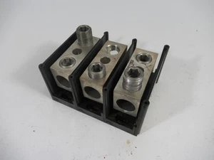 Ferraz Shawmut 67403 Power Distribution Block 3-Pole MISSING LUG USED - Picture 1 of 3