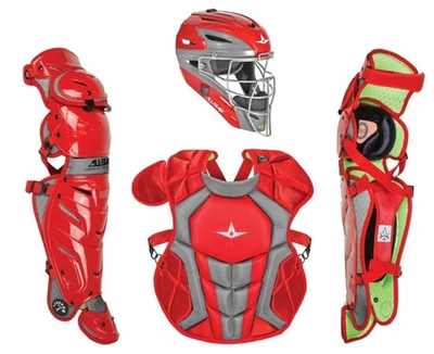 Allstar System Axis 9-12 Youth Catcher's Kit , Red Scarlet CKCC912S7X - Изображение 1 из 4