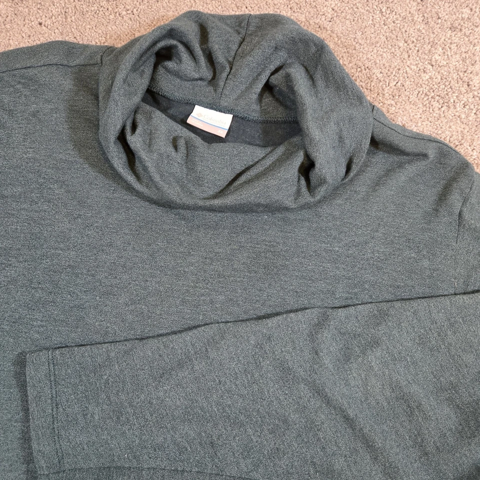 Columbia Men's Long Sleeve Turtleneck Gray Shirt Size 3XL - Image 1 of 4