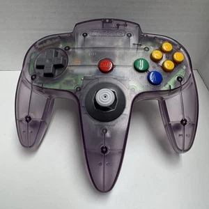 Nintendo N64 Authentic Original OEM NUS-005 Controller Atomic Purple Tight Stick - Picture 1 of 3