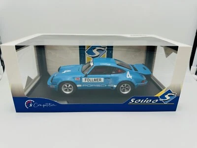 Solido 1:18 Porsche 911 Iroc Riverside 1974 Follmer Nº4 Foto 1 de 4