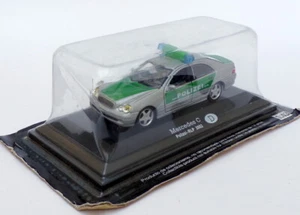 Coche de policía Altaya escala 1/43 ALP07 - Mercedes C - policía RLP 2002 - Imagen 1 de 1