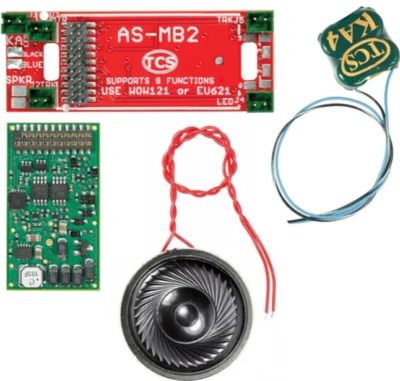 TCS ~ DCC WDK-ATL-4 WOWKit ~ WOWSound Decoder ~ Atlas Silver & Master ~ 1752 - Image 1 of 4