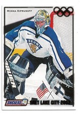 2001-02 Finnish League Cardset Snickers Salt Lake City 2002 #2 Miikka Kiprusoff