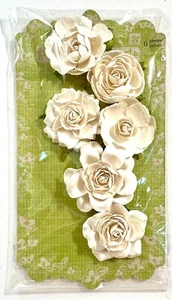 Felt Flower Prima Embellishments Non Adhesive Scrapbooking - Picture 1 of 1