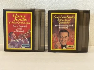 Guy Lombardo & Harry James Readers Digest Cassettes Original Case & Booklets - Picture 1 of 5