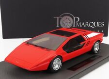 TOP MARQUES MASERATI BOOMERANG 1972 RED in  1/18 Scale LE of 500 New Release!