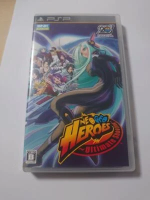 Neo Geo Heroes Ultimate Shooting PSP 2010  Game Software Action SNK Used - Image 1 of 2