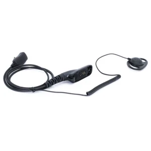 Walkie Talkie Headset for Motorola Xir P8268 D Shape Soft Ear Hook Earpiece - Zdjęcie 1 z 10