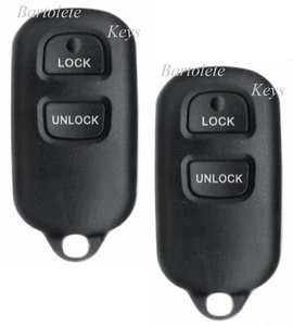 2 Replacement Fob Entry Remote For 2003 2004 2005 2006 2007 2008 Toyota Corolla - Picture 1 of 10