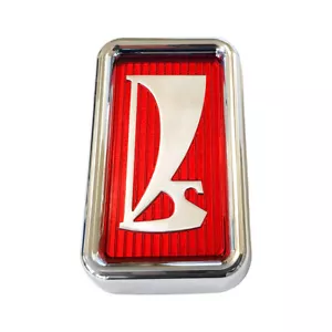 Emblem für Kühlergrill Rot Chrom für Lada 2103, 2106 Original, Neuproduktion - Bild 1 von 3