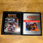 Indy 500 & ET E.T. The Extra-Terrestrial (Atari 2600, 1978/1982) nur Patronen