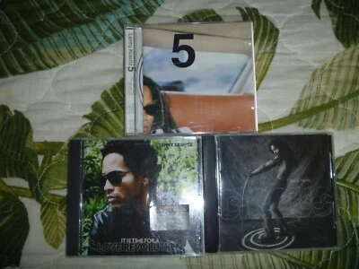LOT 3 CD LENNY KRAVITZ IT IS TIME FOR A LOVE REVOLUTION NEW SEALED ROCK HYPE 5 + - Image 1 of 4