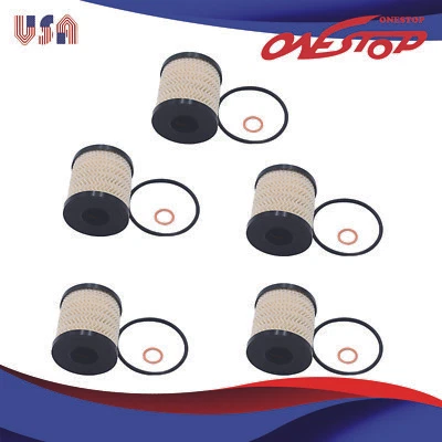 5X Filtro de aceite de motor de coche para BMW Mini Cooper 2007-2015 1,6 L 1598CC l4 Foto 1 de 4