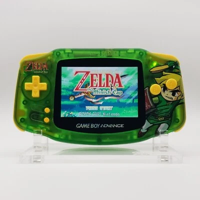 Забавная игра IPS с подсветкой Gameboy Advance, заказная мини-крышка Legend of Zelda GBA - Изображение 1 из 4