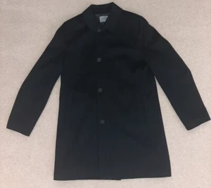 John W. Nordstrom 100% Wool Storm System Jacket, Black, w/sleeved liner - Picture 1 of 12
