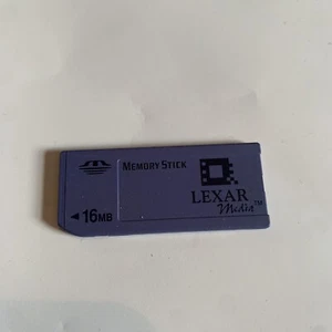 Lexar 16MB Memory Stick Media MSA-16A for Camcorder/Camera - Picture 1 of 2