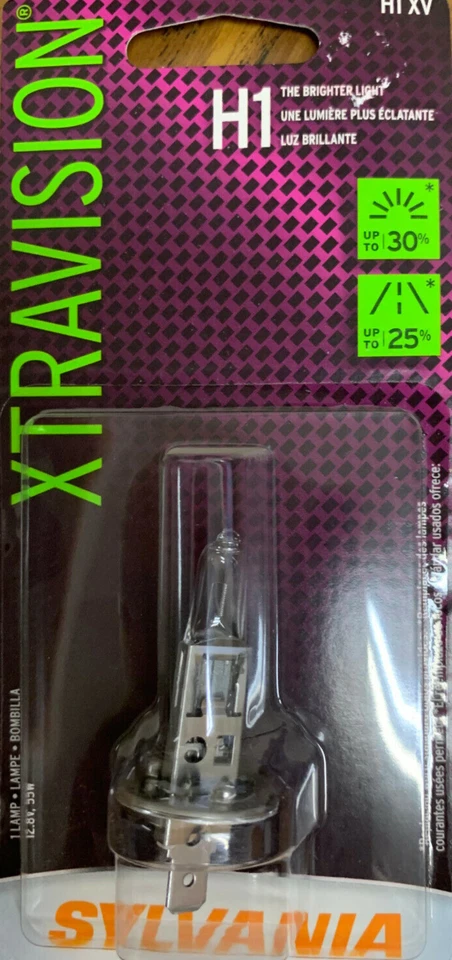 Bombilla de faro Sylvania Xtravision H1 Foto 1 de 2