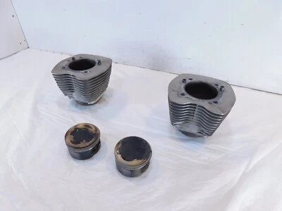 Jarra y pistones de cilindro delantero/trasero Harley Davidson Twin Cam Touring Dyna Softail Foto 1 de 4