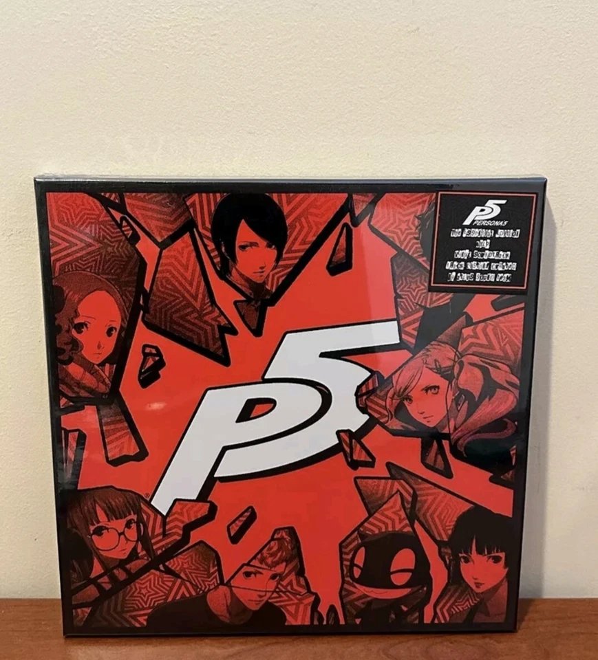 Persona 5 by Atlus Sound Team (Vinyl, Dec-2017, 4 Discs, Iam8bit)