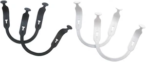 Bauer 4500/5100 Replacement Ear Loops Ear Slings White or Black Hockey Ear Loops - Picture 1 of 5