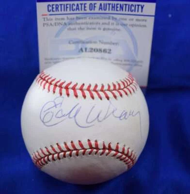 Earl Weaver PSA DNA Coa Autograph American League OAL Signed Baseball - Image 1 of 2