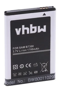 Akku für Samsung GT-S5800 Galaxy 3 GT-S5800 GT-I8910U GT-S8530 Wave II 1700mAh - Bild 1 von 1