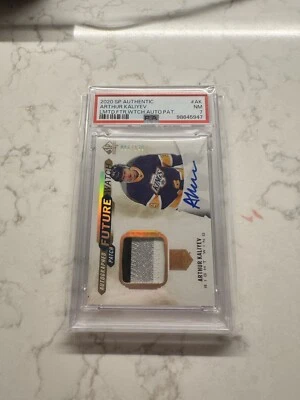 2020 SP AUTHENTIC ARTHUR KALIYEV LIMITED FUTURE WATCH AUTO /100 PSA 7 POP 1! - Image 1 of 2