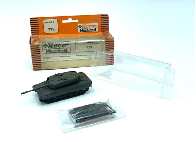 Roco Minitanks Nr. 329 Leopard 2 Tank Set New old Stock #CI - Bild 1 von 2