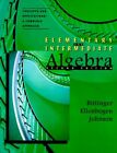 Elementary And Intermediate Algebra Concepts And By Marvin Bittinger And David J