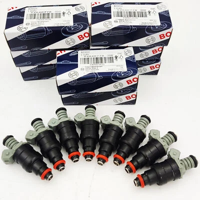 Inyectores de combustible 8x 53030778 ACTUALIZACIÓN para Dodge Ram 1500 1996-99 5,2 L 5,9 L V8 Bosch Foto 1 de 4