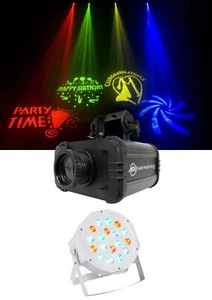 American DJ ADJ GOBO PROJECTOR IR LED Light w/ 4 Colors+4 Patterns+Wash Light - Picture 1 of 11